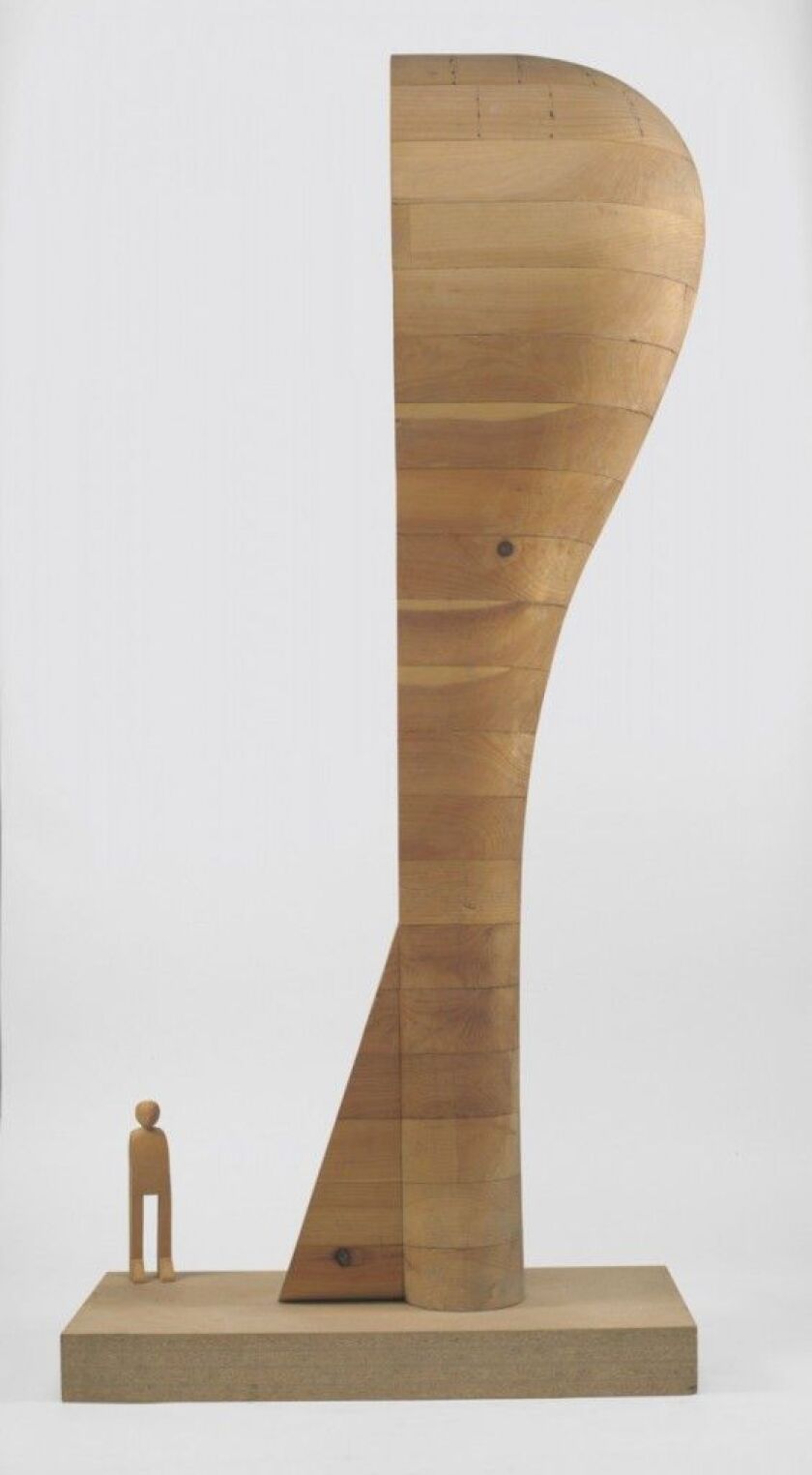 Martin Puryear: Maquette for “Bearing Witness” (1994). Courtesy of the artist and Matthew Marks Gallery. (Photo: Jamie Stukenberg, Professional Graphics).