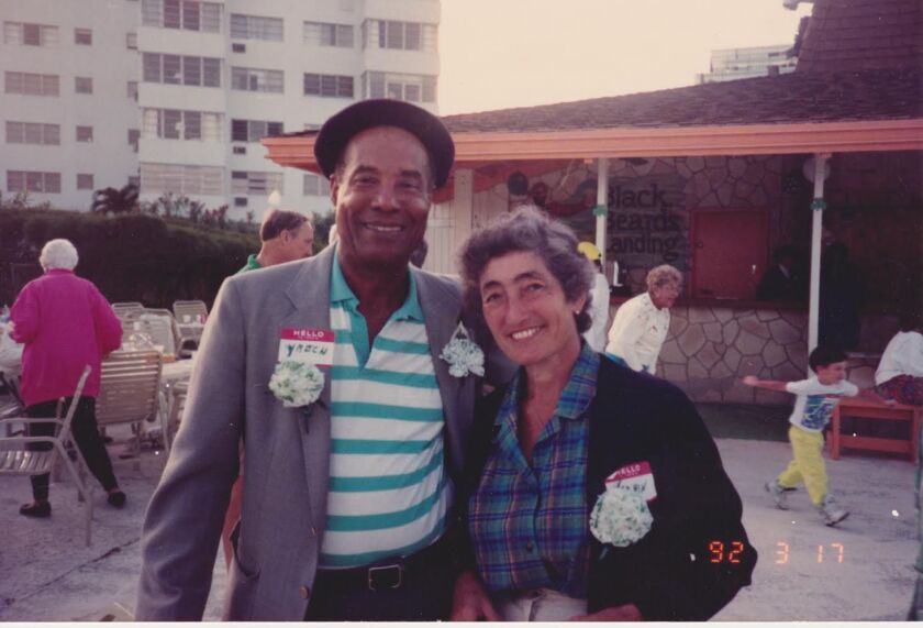 Dr. Yrech Pardo and his wife, Karin, escaped Chicago winters with trips to the Bahamas. | Provided photo