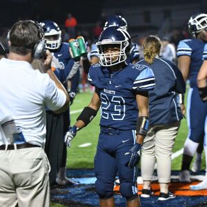 Nazareth’s Devon Wall (23). Worsom Robinson/For the Sun-Times.