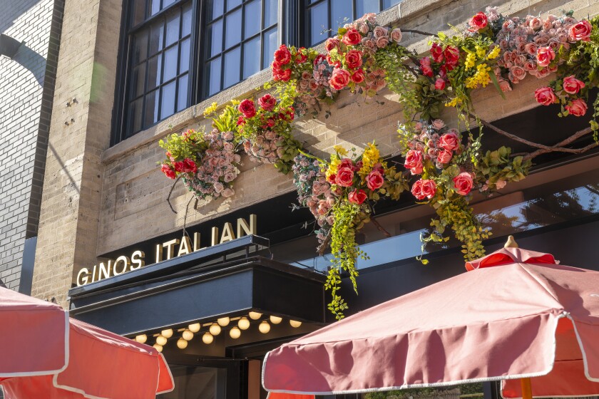 Gino & Marty’s Italian, 844 W. Randolph St., pictured in April 2024.