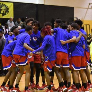 Curie gets fired up before the game against Orr. Worsom Robinson/For the Sun-Times.