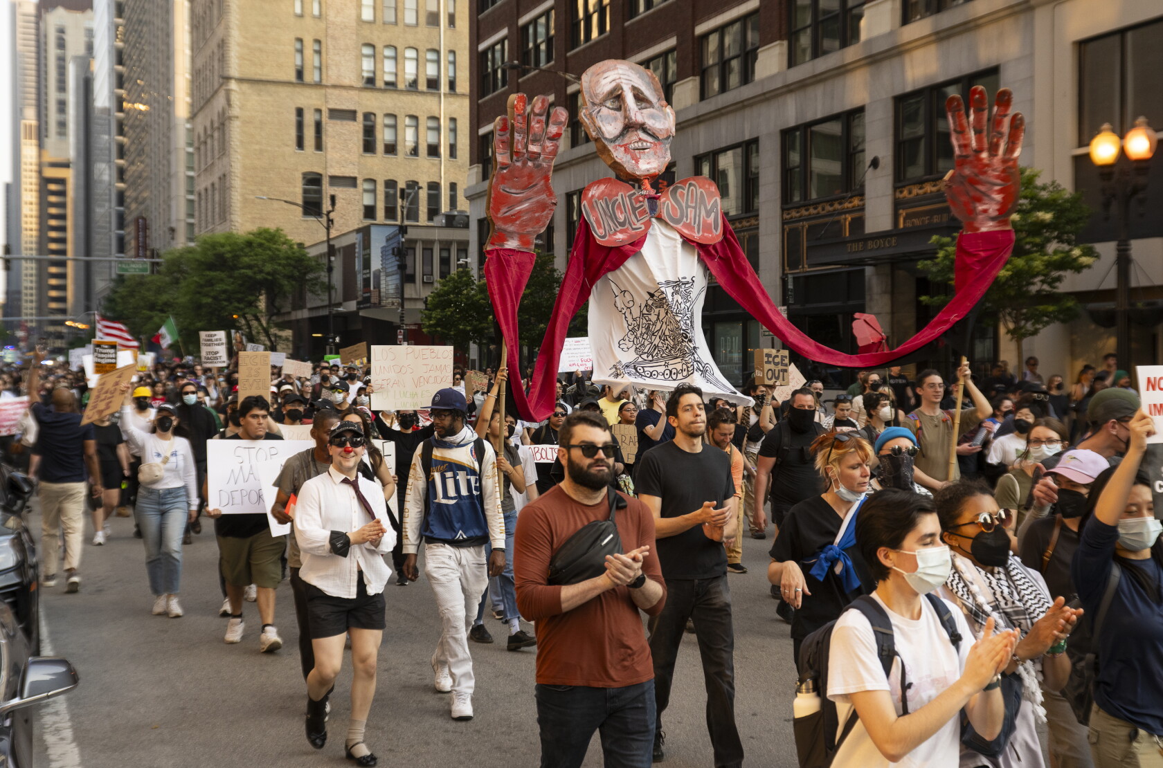Aggressive Protesters After protesters' arrests at anti-ICE rally, advocates decry CPD’s ...