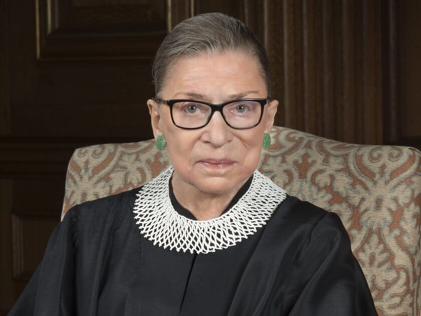 Justice Ruth Bader Ginsburg. (Photo: Courtesy of the Collection of the Supreme Court of the United States)