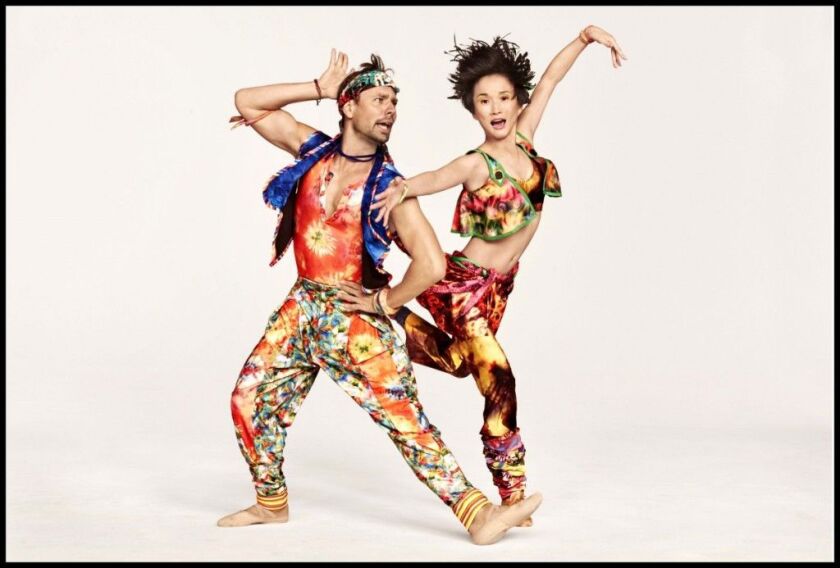 Matthew Dibble and Rita Okamoto will perform in the Twyla Tharp 50th Anniversary Tour at the Auditorium Theatre. (Photo: Ruven Afanador)