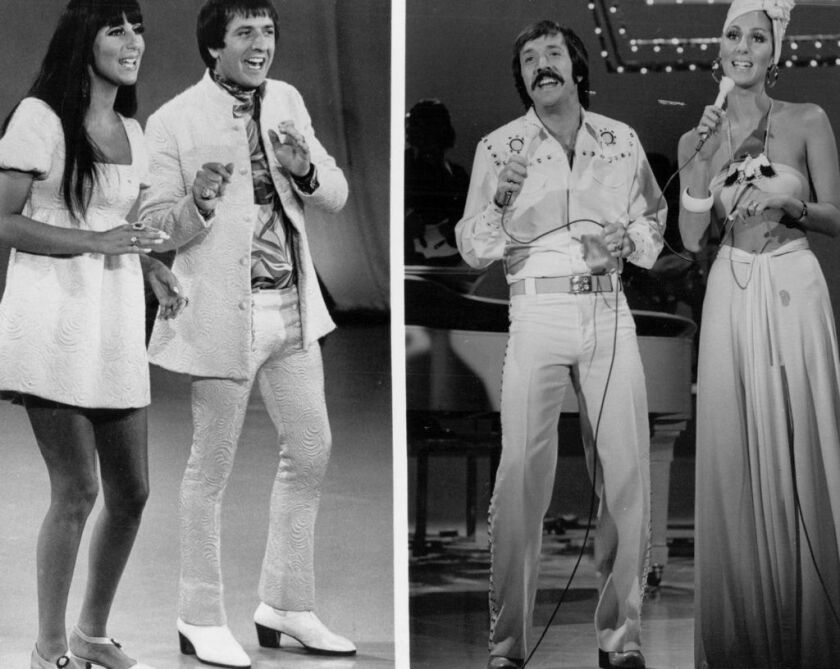 Sonny and Cher, from the early days (left) as the new kids on the television block to their later years as seasoned TV pros on their CBS series. | CBS