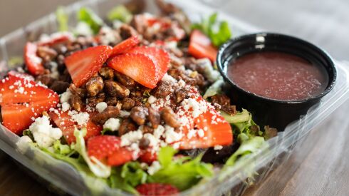 Flippin Flavors’ “Berry Explosion Salad.” 