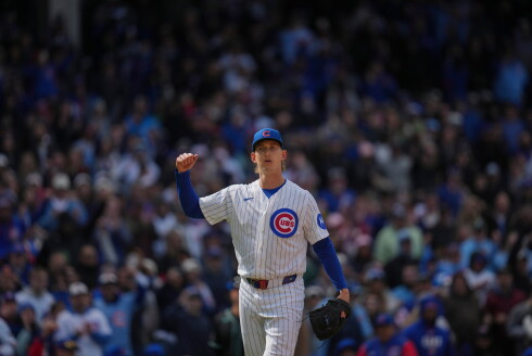 Cubs pitcher Ben Brown