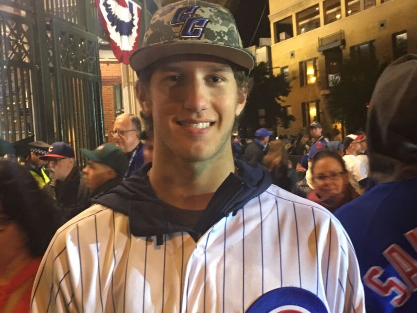 Max Rimac, 17: “My knees are weak.” | Mitch Dudek / Sun-Times