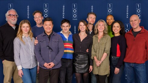 Holiday cast (director Robert Falls far left) - photo by Todd Rosenberg.jpg