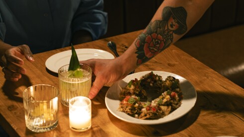 Duck Carnitas Nachos at Cerdito Muerto in Pilsen