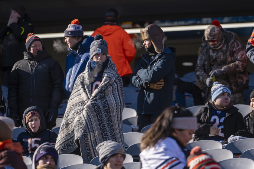 Bears Rams Game How to stay warm during Bears vs. Rams Sunday night: Sun-Times and WBEZ ...