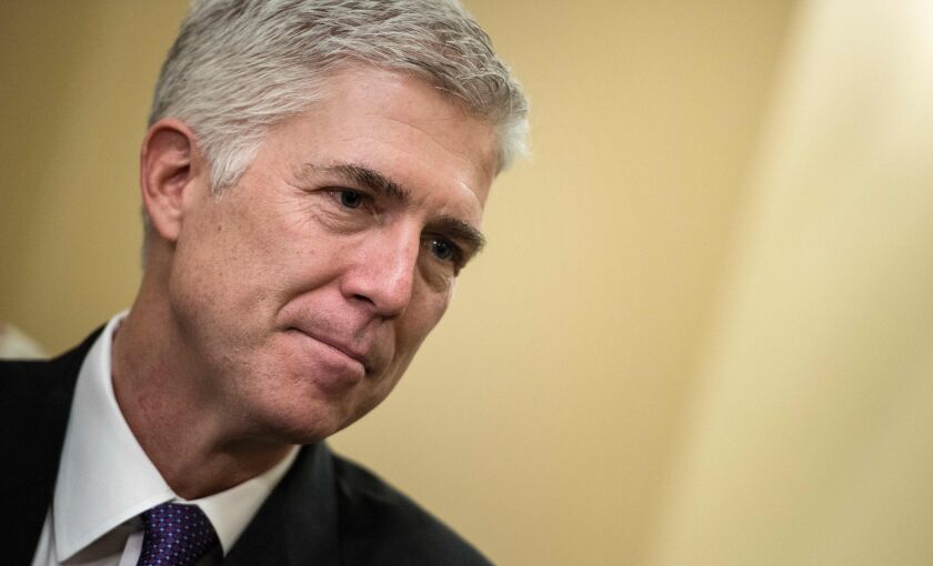 U.S. Supreme Court nominee Neil Gorsuch. | Brendan Smialowski/AFP/Getty Images