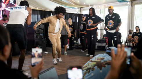 A dancer with the group Prophecy performs 5during the Chicago House Dance Summit at Millennium Park in August. The city's Department of Cultural Affairs and Special Events programs events throughout the year, from Blues Festival to Taste of Chicago to the Chicago House Dance Music Festival.