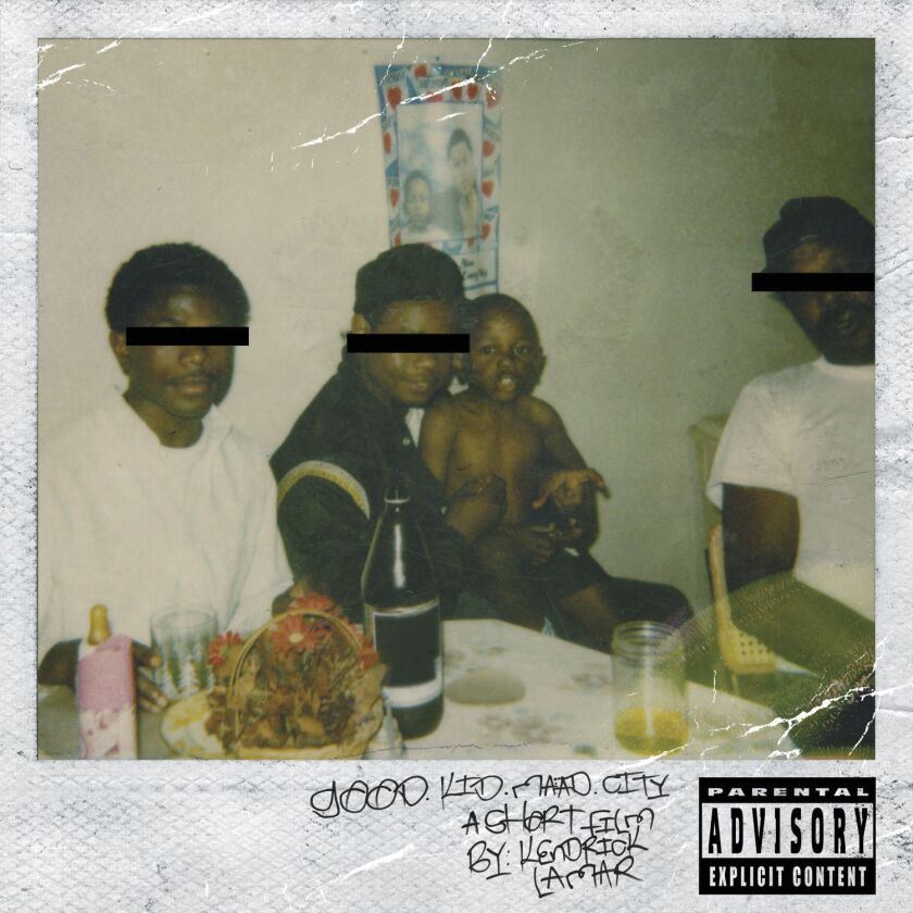 This cover image released by Interscope/Top Dawg shows “Good Kid Maad City” by Kendrick Lamar.