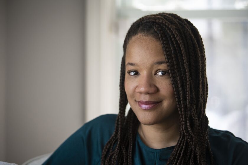 Evanston Ald. Robin Rue Simmons at her home.