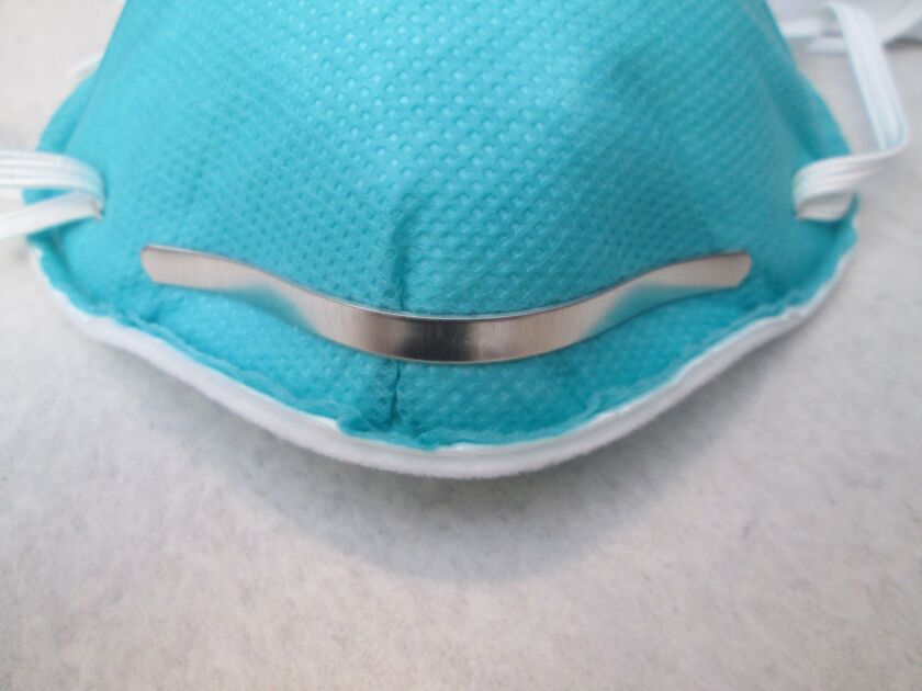 This mask was seized by customs agents Monday at O’Hare Airport.