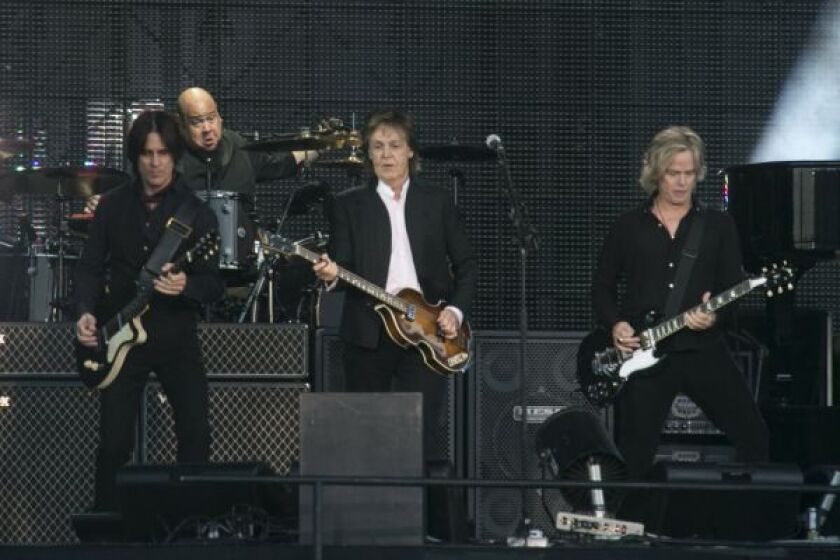 <br>Paul McCartney performs on day one of Lollapalooza 2015 in Grant Park on July 31, 2015. | Ashlee Rezin/for Sun-Times Media