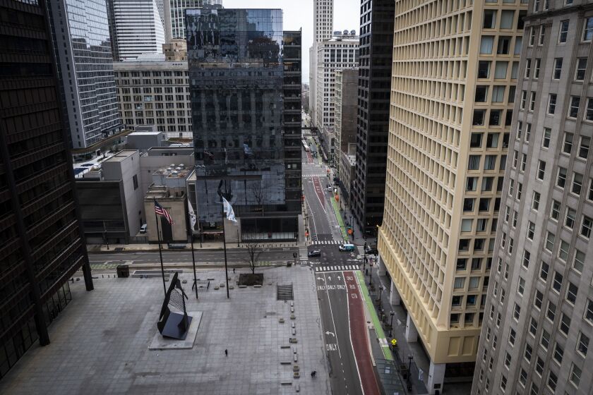 The Chicago economy is being hit hard by the global pandemic, and the cost is likely to exceed half a billion dollars, according to the city’s chief financial officer.