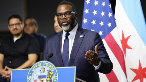 Mayor Brandon Johnson signed an executive order Saturday aimed at helping local organizations impacted by the lapse in funding for the Supplemental Nutrition Assistance Program during the government shutdown.