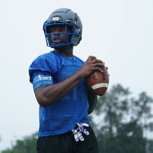 Taft quarterback Dexter Stegall IV is gearing up for the season.