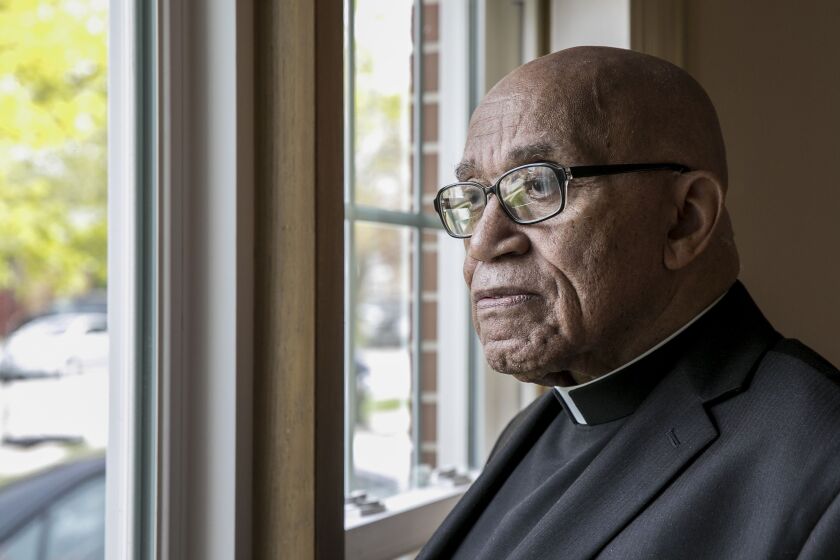 the late Rev. George Clements, seen here in 2017