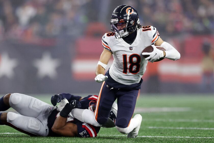 Bears bring back WR Dante Pettis - Chicago Sun-Times