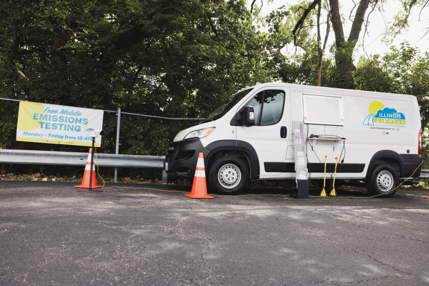 State pilots vehicle emissions tests on South Side - Chicago Sun-Times