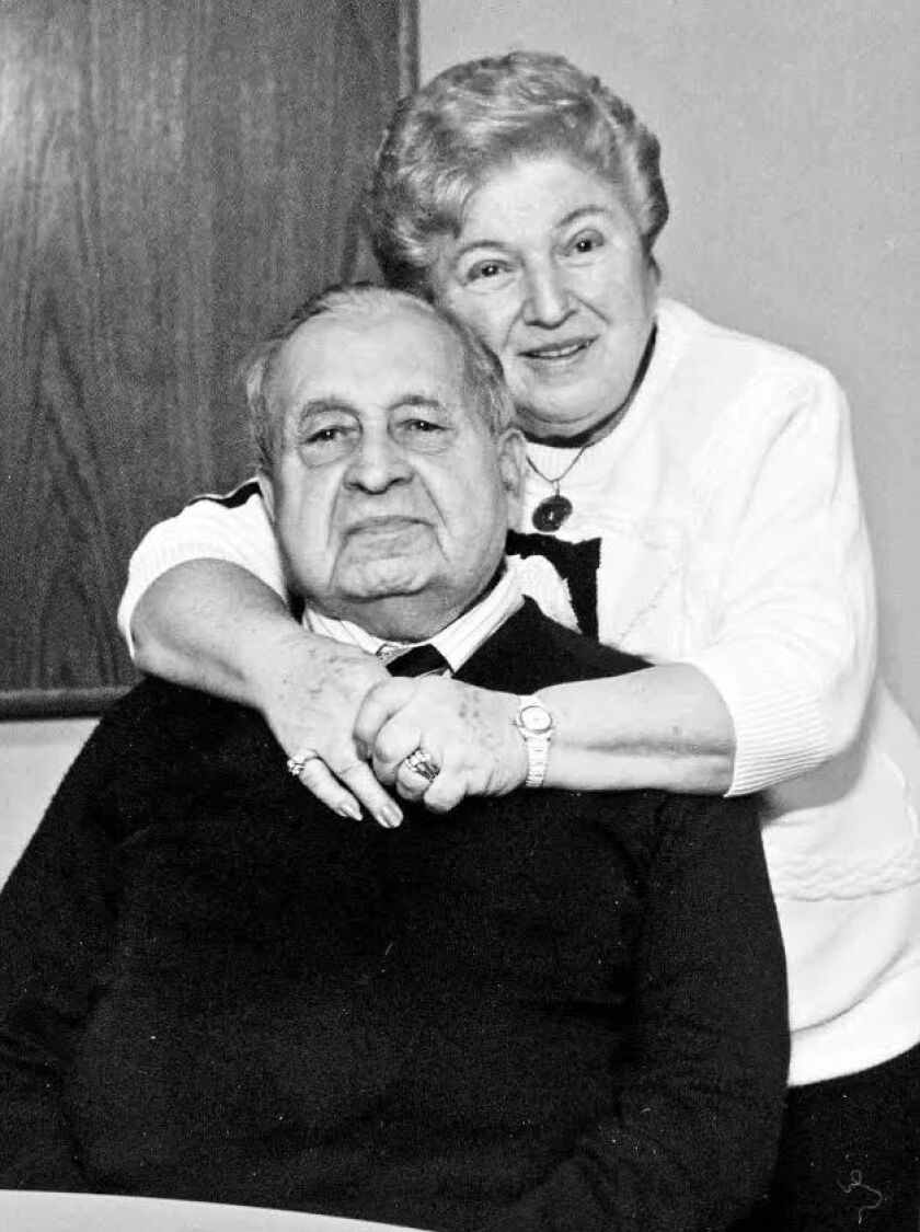 Barbara and Arnold Steiner married in 1945 on the day the Russians liberated the Nazi camp where they were imprisoned. The marriage lasted until his death in 1997. | Provided photo