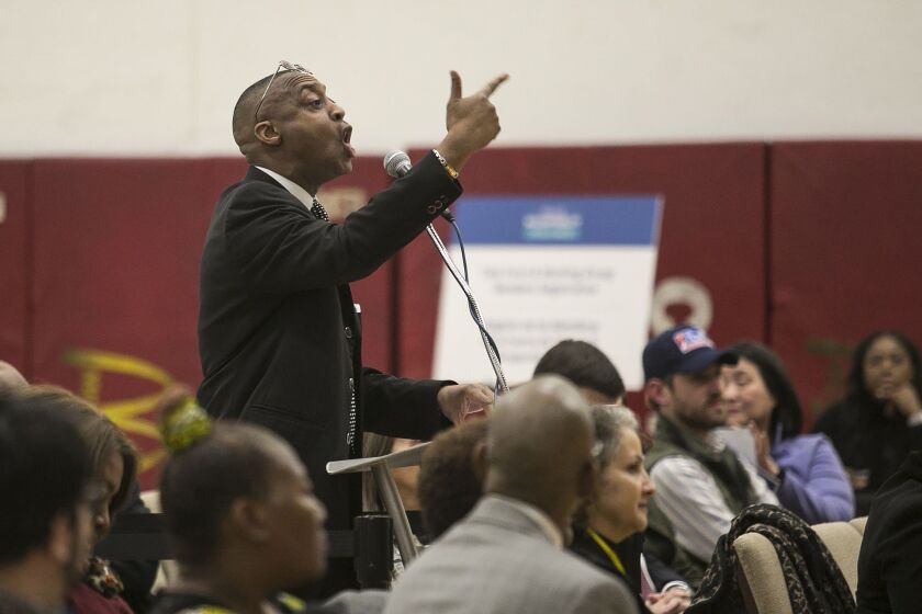 Karl Brinson, president of the West Side NAACP, told a federal judge Wednesday that the police consent decree is a start but it needs more teeth. | Ashlee Rezin/Sun-Times file photo