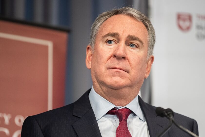 Ken Griffin, fondateur de Citadel, a versé 50 millions de dollars dans la campagne de Richard Irvin, mais les sondages montrent que cela pourrait être inutile.