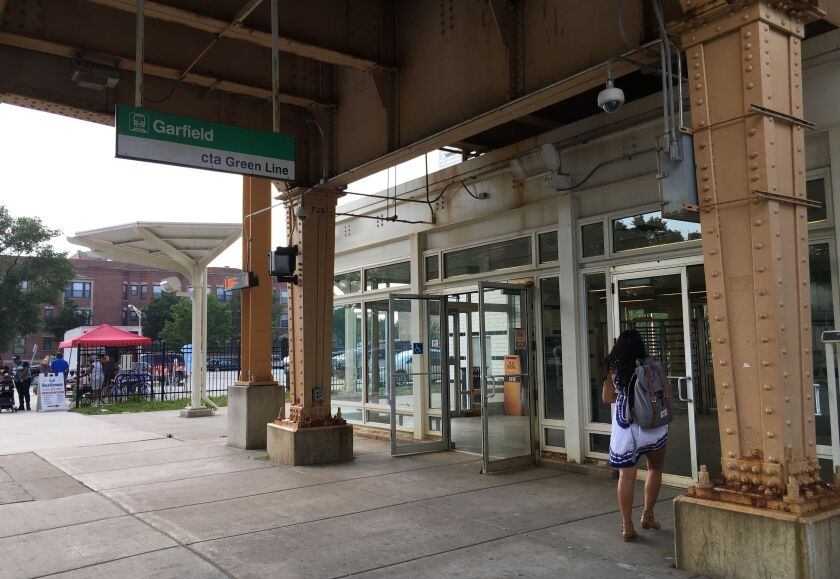 The Washington Park site proposed for the Obama Presidential Center is next to the Garfield Green Line stop. Instead, it will be built in Jackson Park, which is a little farther from commuter rail lines. | Andy Grimm/Sun-Times