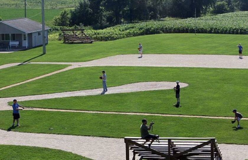 How most visitors remember the Field of Dreams. (Getty Images)