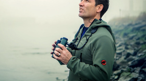 Andrew Farnsworth, a visiting scientist at the Cornell Lab of Ornithology.