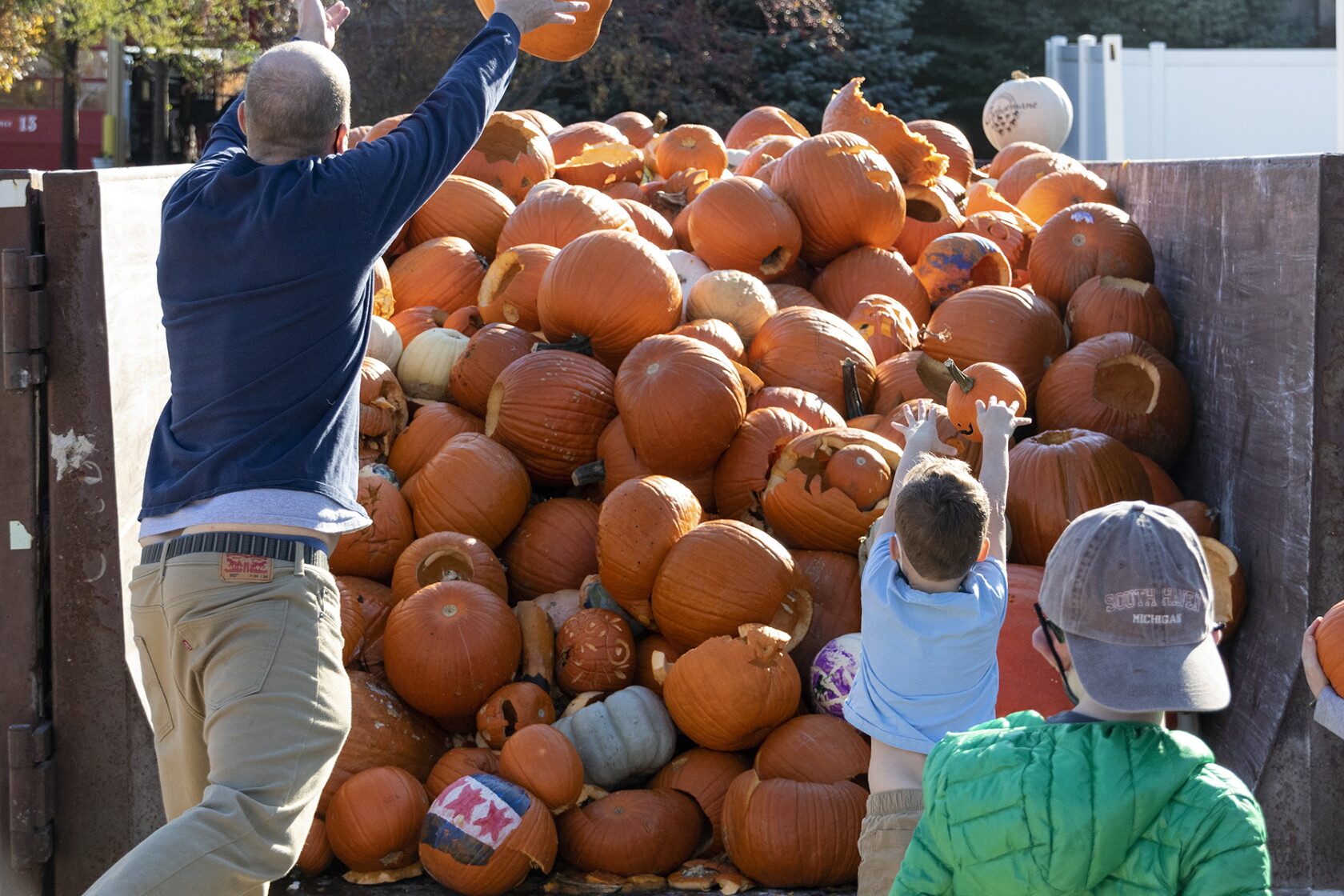 Pumpkin smashes this weekend in Chicago offer fun, with a lesson on ...
