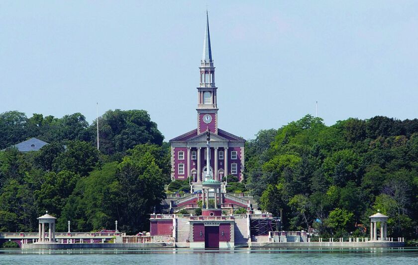 The grounds of University of Saint Mary of the Lake, which includes Mundelein Seminary. | Sun-Times files