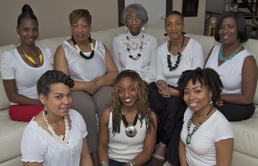 Zetta Mae Pierce surrounded by her relatives. Her children and grandchildren have multiple college degrees. | Provided photo
