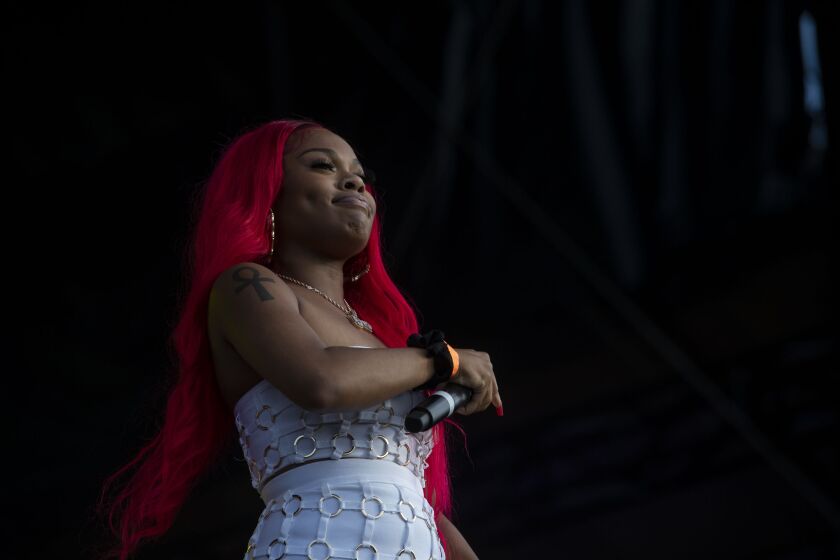 Queen Key performs on day two of the Summer Smash Festival.
