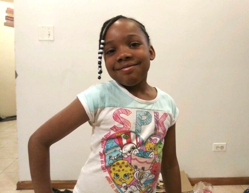 Crown Community of Fine Arts second-grader Natalia Wallace, 7, was killed July 4 while playing outside her grandmother’s house at her family’s Fourth of July party in Austin. Three reputed gang members have been charged with driving up to the gathering in the 100 block of North Latrobe Avenue, exiting the car and spraying bullets.