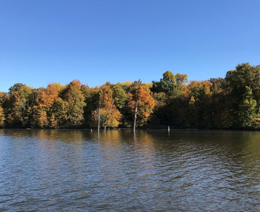 The fall look at Shabbona Lake. Provided by Ken “Husker” O’Malley