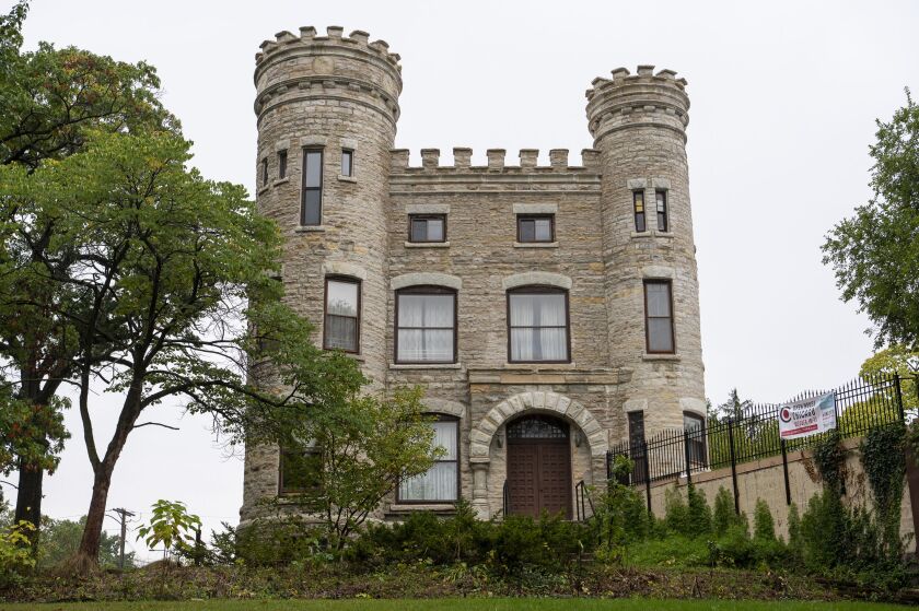 Beverly’s Givins Castle was built as a gift to owner Robert C. Givins’ wife and in the hopes of bringing residential growth near the Rock Island Line, according to CAC,
