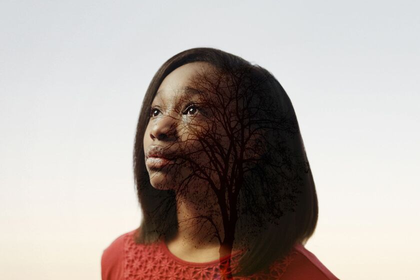 Mariah Sydnei Gordon stars in The Gift Theatre’s world premiere of “Hang Man.” | Claire Demos