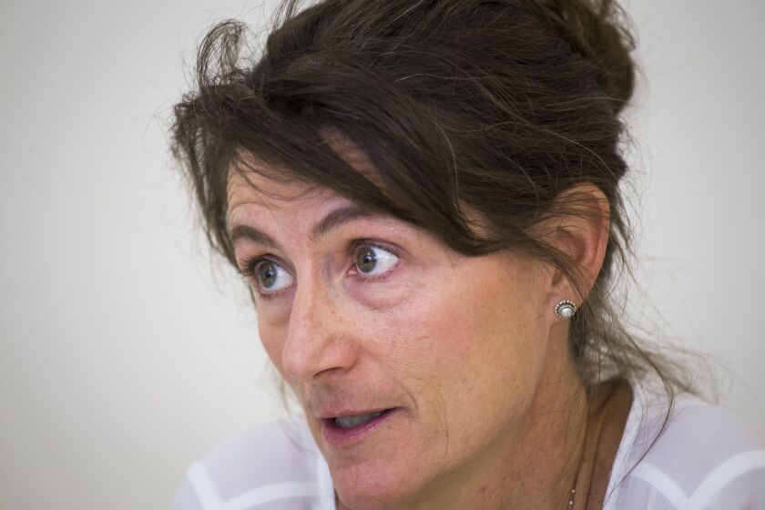 Christine Tuzi talks about abuse she suffered from her former volleyball coach Rick Butler.