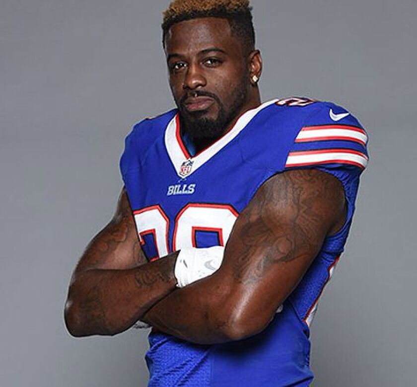 Shareece Wright, a Buffalo Bills cornerback, hired an Uber driver at O’Hare International Airport to get him to practice in Buffalo, N.Y. on time. | buffalobills.com