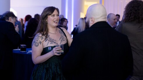 Mary Eder-McClure, pastry chef at Galit and Cafe Yaya and nominee for Pastry Chef of the Year, attends the Banchet Awards After Party.