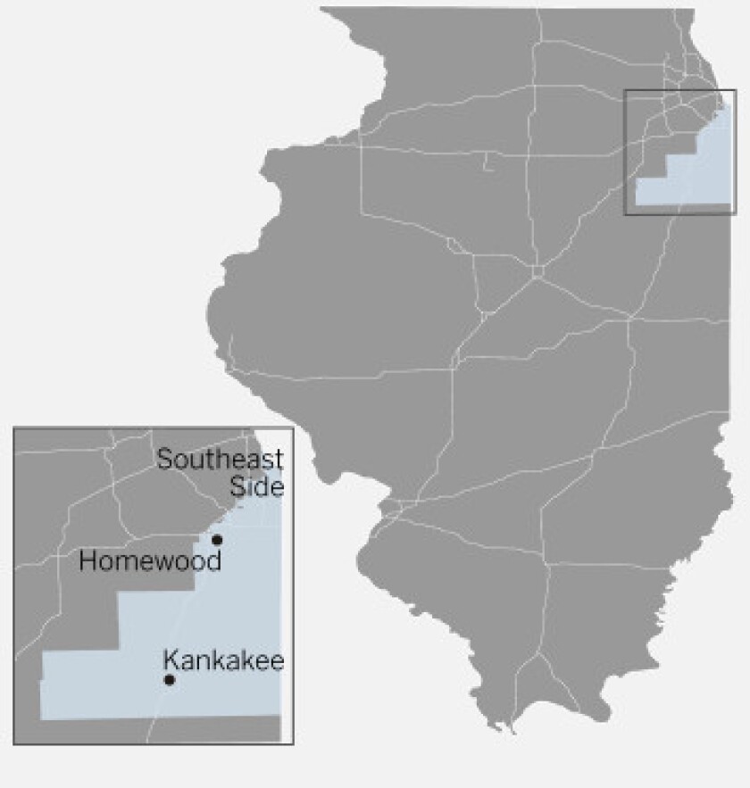 Illinois’ 2nd Congressional District includes parts of Chicago’s South Side, southern Cook County, Will County and Kankakee County | Tanveer Ali/Sun-Times