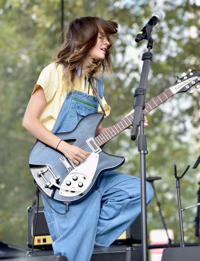 Cherry Glazerr performs onstage during the 2016 Budweiser Made in America Festival on September 3, 2016, in Philadelphia, Pennsylvania. | Lisa Lake/Getty Images