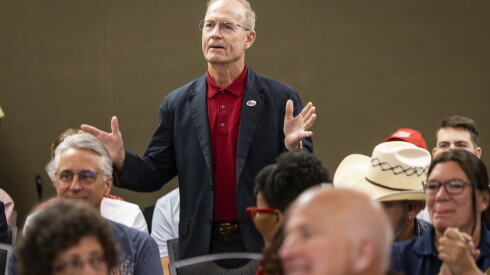 Don Tracy, the Republican candidate for U.S. Senate, shown in 2025.