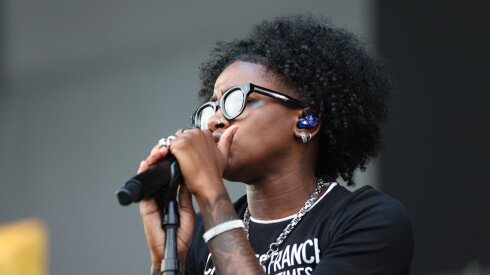 TheARTI$T opens up for Kehlani Sunday at the Huntington Bank Pavilion at Northerly Island as part of the Kehlani World Tour.