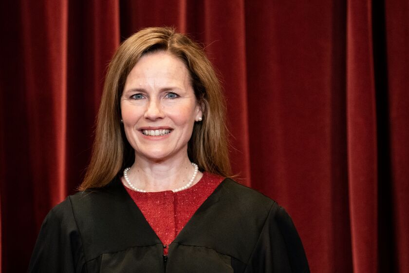 Supreme Court Justice Amy Coney Barrett.