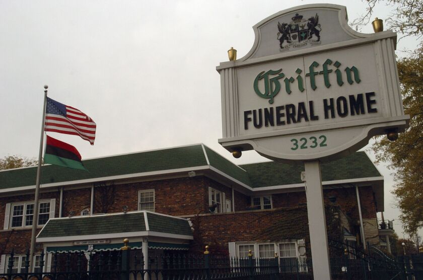 The Griffin Funeral Home at 3232 S. Dr. Martin Luther King Dr. in 2007. | Sun-Times files